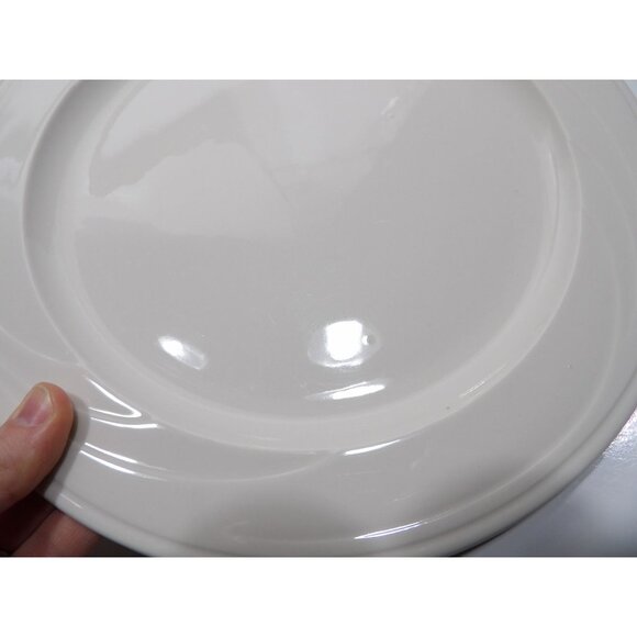 Syracuse China White Dinner Plate Classic Design Durable - Picture 3 of 6